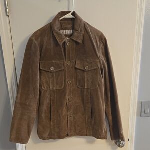 Wilsons Leather Tan Suede Jacket